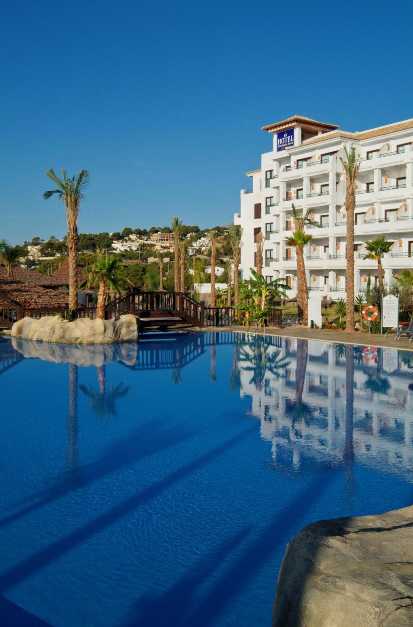 Sh Villa Gadea Altea Bagian luar foto The hotel's pool